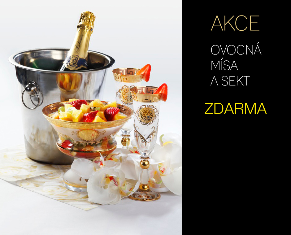 Sek a ovocná mísa - Hodinový hotel Brno